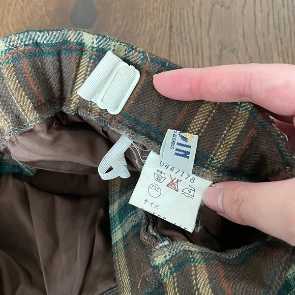 Vintage Plaid Dress Pants - Picture 4 of 5